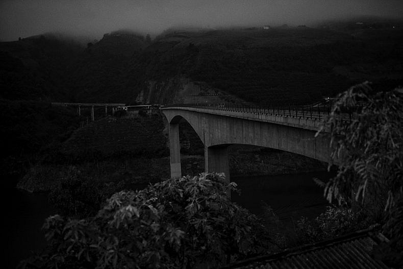 The bridges over the Lancang (Mekong) tributaries in Jinglin are nothing fancy. Photo by Gareth Bright.