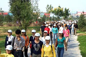 asian tourists