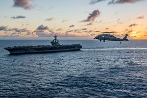US Supercarrier Prepares to Deploy in the Pacific