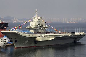 Chinese Aircraft Carrier Departs for Exercises and Possible Port Call in Hong Kong