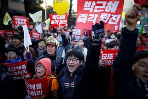 After President&#8217;s Impeachment, a Stress Test for South Korea