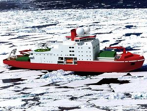China Begins Construction of Polar Icebreaker