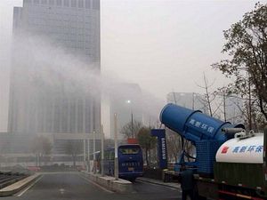 China&#8217;s Favorite Weapon in the War on Pollution: Mist Cannons