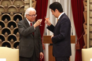 japan singapore relations growing behind diplomat tony tan credit thediplomat