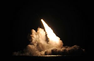 Pacific Ocean: US Navy Submarine Fires 4 Ballistic Missiles
