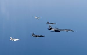 Japan, ROK, US Combat Aircraft Hold Military Drill