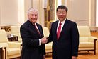 US Secretary of State Tillerson Meets Chinese President Xi