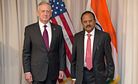 Mattis Hosts Indian National Security Adviser in Washington