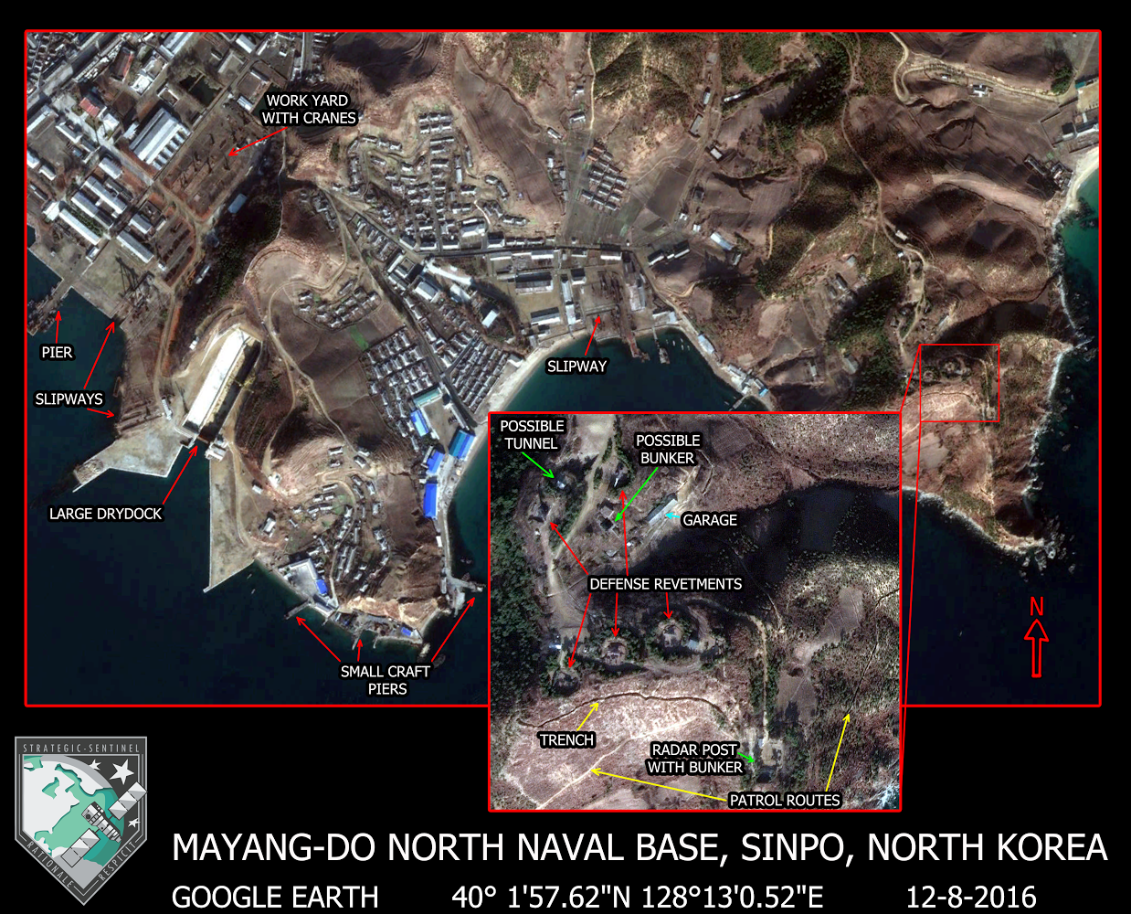 North Korea’s Most Important Submarine Base The Diplomat