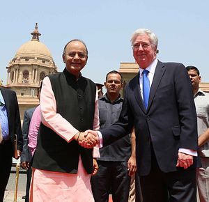 UK Defense Minister Arrives in India, With Eyes Set on Tech Transfer