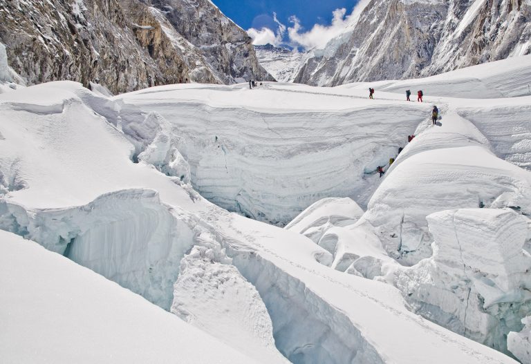 Ледопад кхумбу фото
