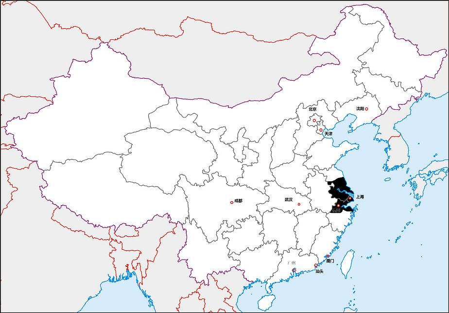 12 Regions of China The Yangtze Delta The Diplomat