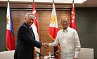 Singapore Gives Philippines Military Aid to Fight Islamic State Threat