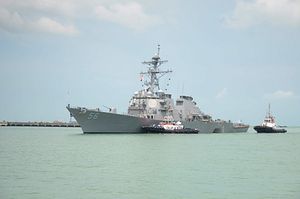 USS John S. McCain  Returning to Japan to be Repaired