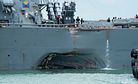 USS John S. McCain Collides With Merchant Vessel Near Singapore, 10 Sailors Missing
