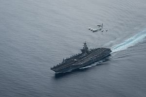 US Supercarrier Makes Port Visit in Guam