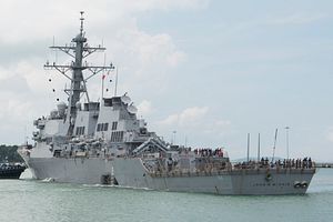 US Navy Reports on Collisions in Pacific – the USS John S. McCain