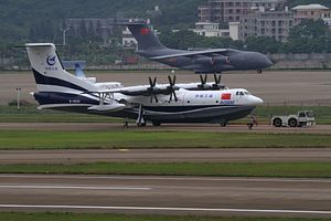 China-Built World’s Largest Amphibious Aircraft to Commence Trial Flights on Water