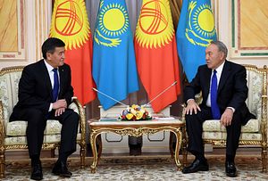 Jeenbekov and Nazarbayev Put Kyrgyz-Kazakh Relations Back on Track