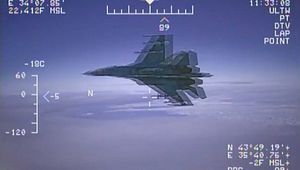 Russian Jet Buzzes US Surveillance Plane over Black Sea