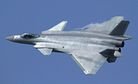 China’s J-20 Fighter Undergoes First Over-the-Sea Combat Training