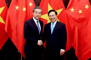 Ahead of Drills in South China Sea, Chinese Foreign Minister Visits Vietnam