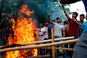 Bangladesh’s Students Back on the Streets in Protest