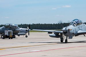 Afghan Air Force Takes Delivery of 2 A-29 Light Attack Aircraft