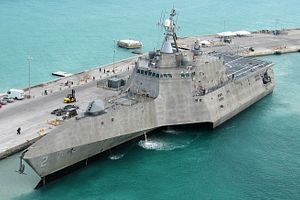 US Navy Christens New Littoral Combat Ship