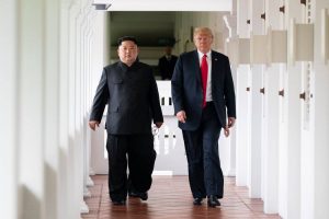 Marking the Trump-Kim Summit at a North Korean Restaurant in Cambodia
