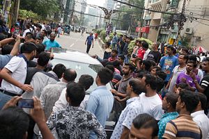 Students Protest Against Reckless Driving Roil Bangladesh
