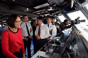 Singapore Launches Seventh New Warship