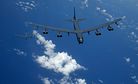 US B-52H Bombers Train With Japan Air Self Defense Force Over East China Sea