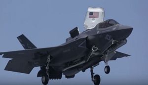 F-35B Stealth Fighter Bombs Ground Target in Afghanistan