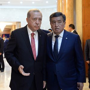 In Kyrgyzstan, Erdogan Again Warns of Gulen Network Coup