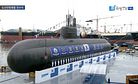 South Korea Launches First-of-Class 3,000-ton KSS-III Diesel-Electric Attack Submarine