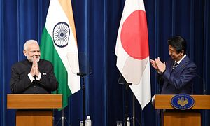 Abe, Modi Herald &#8216;Unparalleled Potential&#8217; in Japan-India Relations