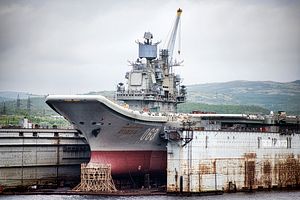 Russia’s Sole Aircraft Carrier to Remain Docked in 2020