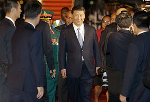Xi Arrives in Papua New Guinea for First-Ever Visit by a Chinese President