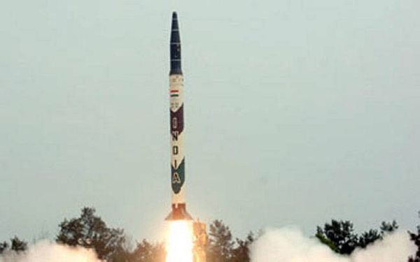 India Conducts Nighttime User Trial of Agni-I Nuclear-Capable ...
