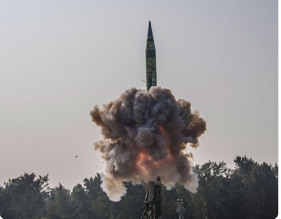 India Test Fires Agni V Nuclear Capable ICBM The Diplomat