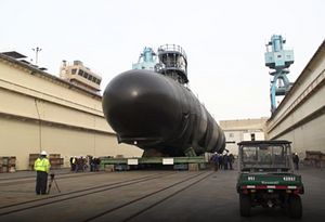 US Shipbuilder Launches New Virginia-Class Nuclear-Powered Attack Submarine