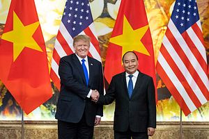 Before Meeting Kim, Trump Oversees Trade Deals With Vietnam