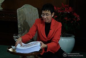 Philippine Journalist Maria Ressa Awarded 2021 Nobel Peace Prize