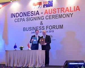 Indonesia and Australia Ink Free Trade Agreement