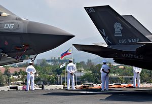 US Navy F-35B-Carrying Amphibious Assault Ship Arrives in the Philippines
