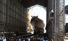 India Launches Third Project 15B Guided Missile Destroyer