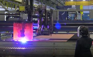 US Shipbuilder Cuts First Steel for Lead Columbia-Class Ballistic Missile Submarine