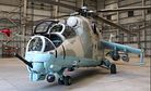 India Delivers Two Mi-24V Attack Helicopters to Afghanistan