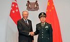 What's in the New China-Singapore Deepening Military Ties Talk?